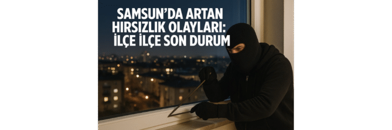 Samsun Hırsızlık Vakaları Son Durum