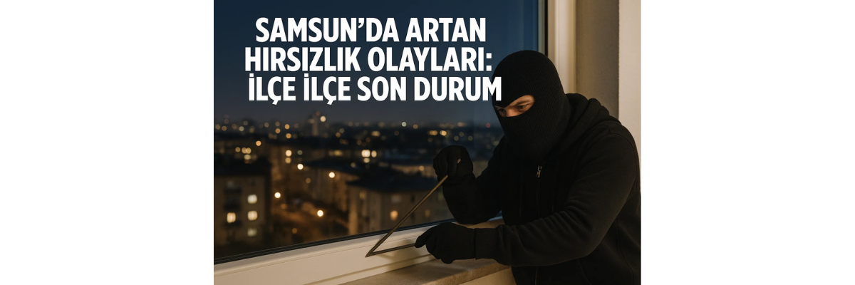 Samsun Hırsızlık Vakaları Son Durum
